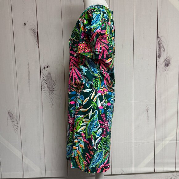 Lilly Pulitzer Aleece Dress Women’s M NWT Multi Sunshine Jungle Shift - Picture 3 of 8
